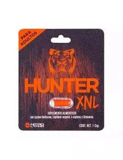 Hunter XNL 500 mg. Suplemento Alimenticio