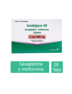 Kombiglyze XR 5 mg / 1000 mg Caja Con 28 Tabletas
