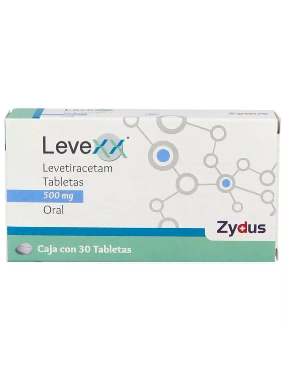 Levexx 500 mg Caja Con 30 Tabletas