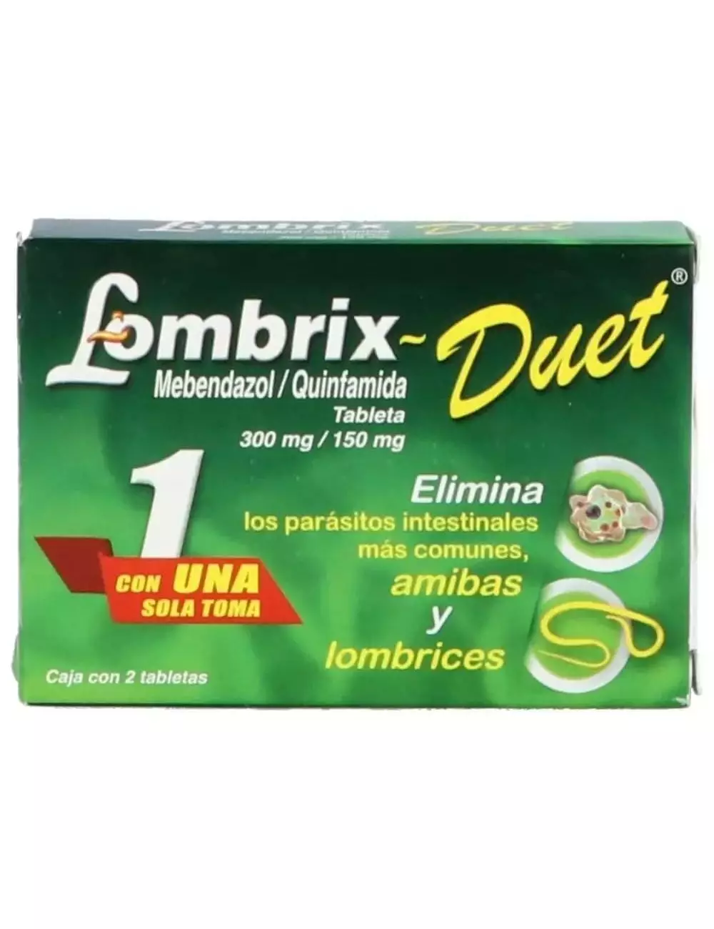 Lombrix Duet 300mg. 150mg. Tab