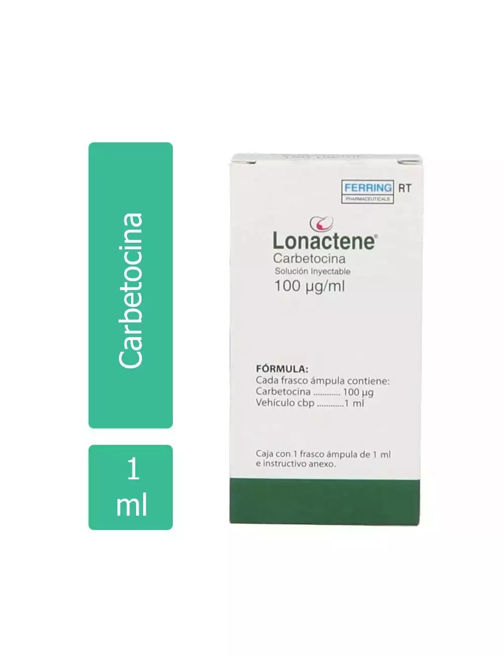 Lonactene® 100µg/ml (Carbetocina) - 1 frasco ámpula - Ferring