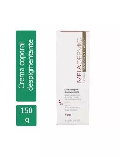 MELADERMIC® Crema Manos y Cuerpo 150g | Uva Ursi + Ácido Glicólico | Farmapiel