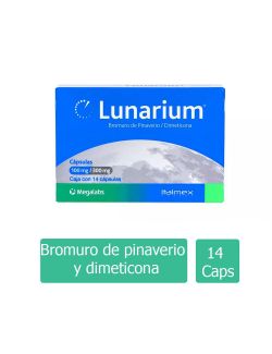 Lunarium 100 / 300 mg Caja Con 14 Cápsulas