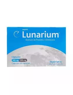 Lunarium 100 / 300 mg Caja Con 28 Cápsulas