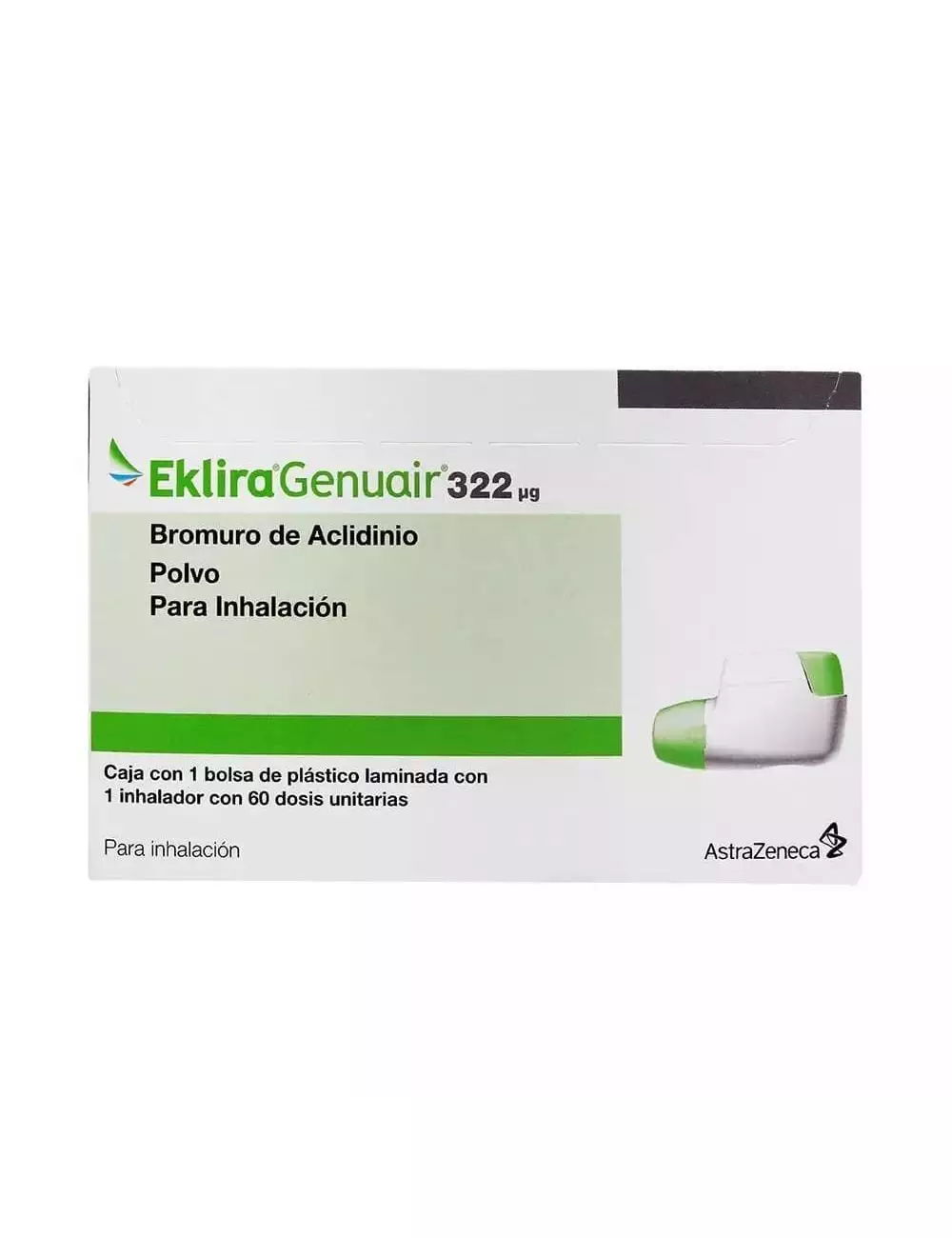 Eklira Genuair 32 mg Con 1 Inhalador Con 60 Dosis