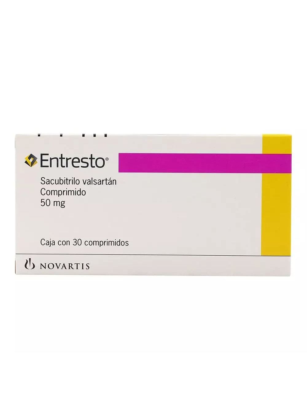 Entresto 50 mg Caja Con 30 Comprimidos