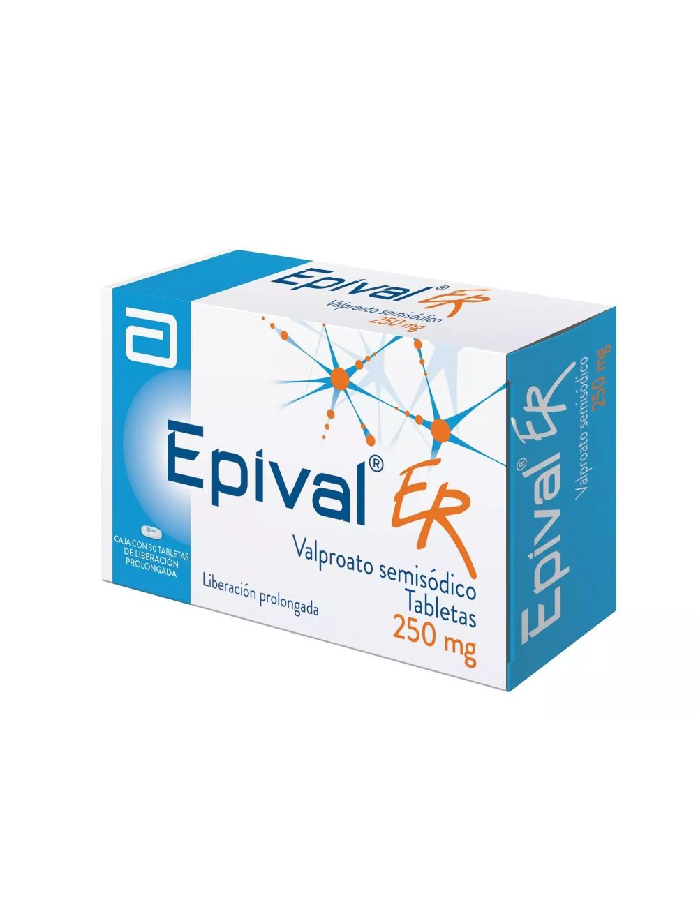 Epival ER 250 mg Caja Con 30 Tabletas