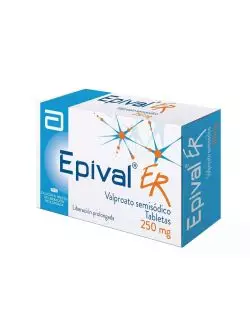 Epival ER 250 mg Caja Con 30 Tabletas