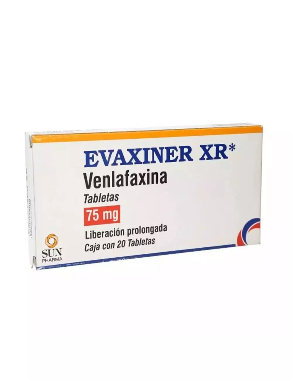 Evaxiner Xr 75 mg Caja Con 20 Tabletas