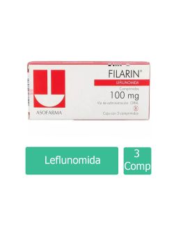 Filarin 100 mg Caja Con 3 Comprimidos