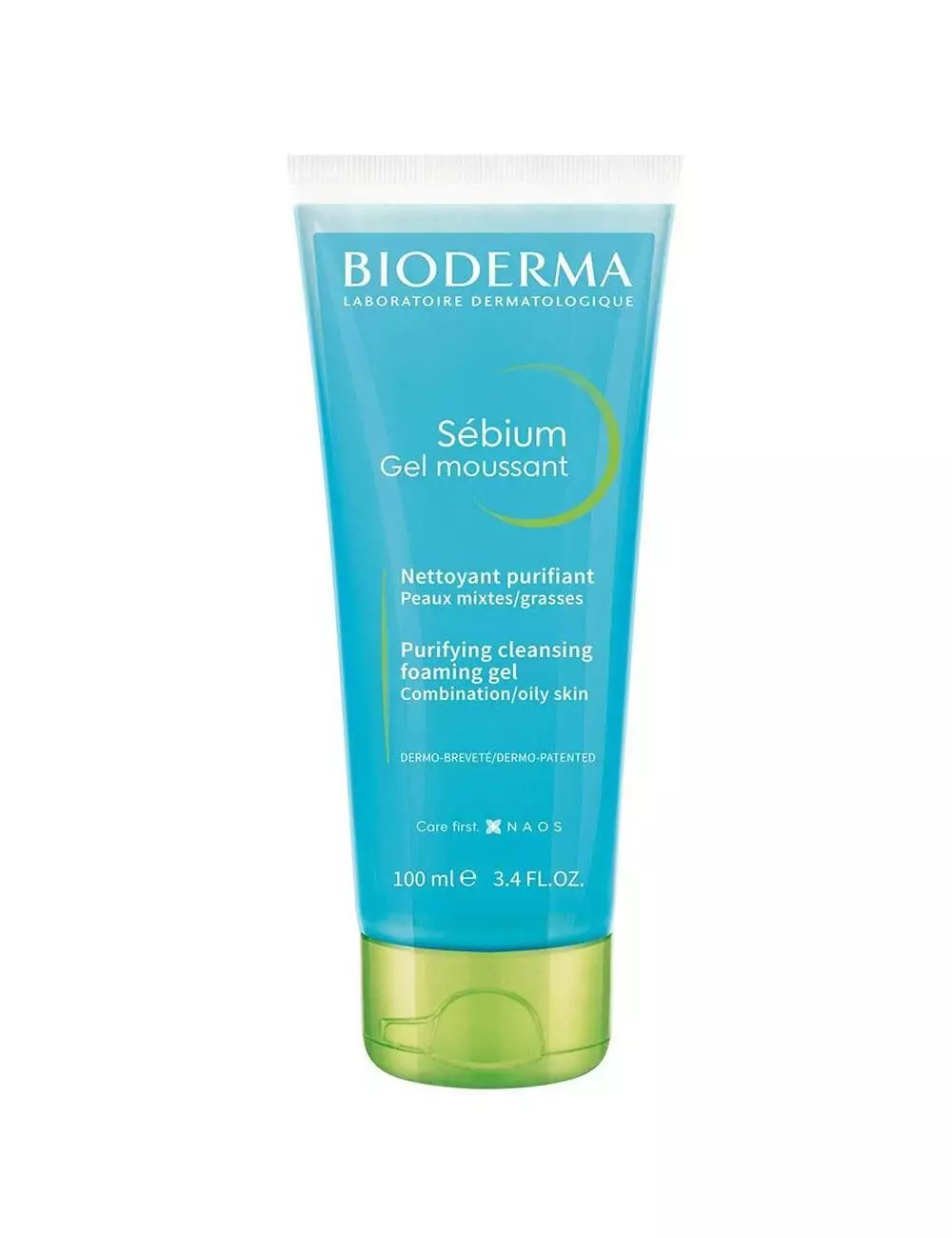 Gel Limpiador Sebium Piel Mixta Tubo Con 100 mL Bioderma