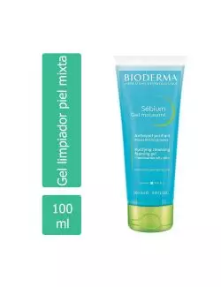 Gel Limpiador Sebium Piel Mixta Tubo Con 100 mL Bioderma