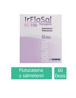 IrFloSol 50mcg/100mcg Caja Con 60 Dosis