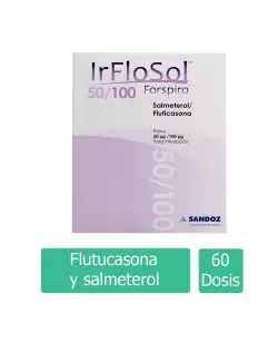 IrFloSol 50 mcg/100 mcg Caja Con 60 Dosis