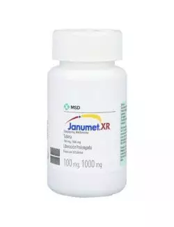 Janumet XR 100 / 1000 mg Frasco Con 28 Tabletas
