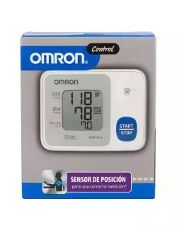 Monitor de Presión Arterial De Muñeca Control Omron HEM-6122