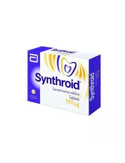 Synthroid 100 Mcg Caja Con 30 Tabletas