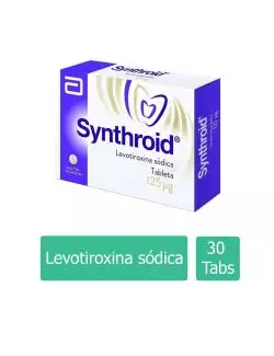 Synthroid 125 mcg Caja Con 30 Tabletas