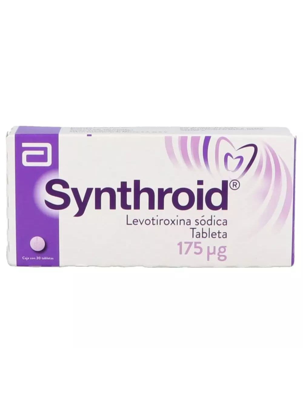Synthroid 175 mcg Caja Con 30 Tabletas