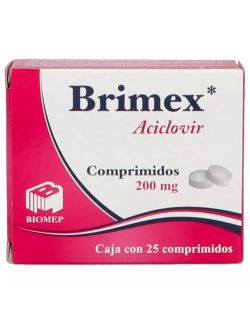 Brimex Aciclovir 25 Comprimidos 200 mg