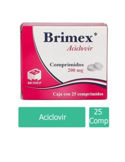 Brimex Aciclovir 25 Comprimidos 200 mg