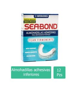 Sea Bond Almohadillas Adhesivas Inferiores Con 12 Piezas