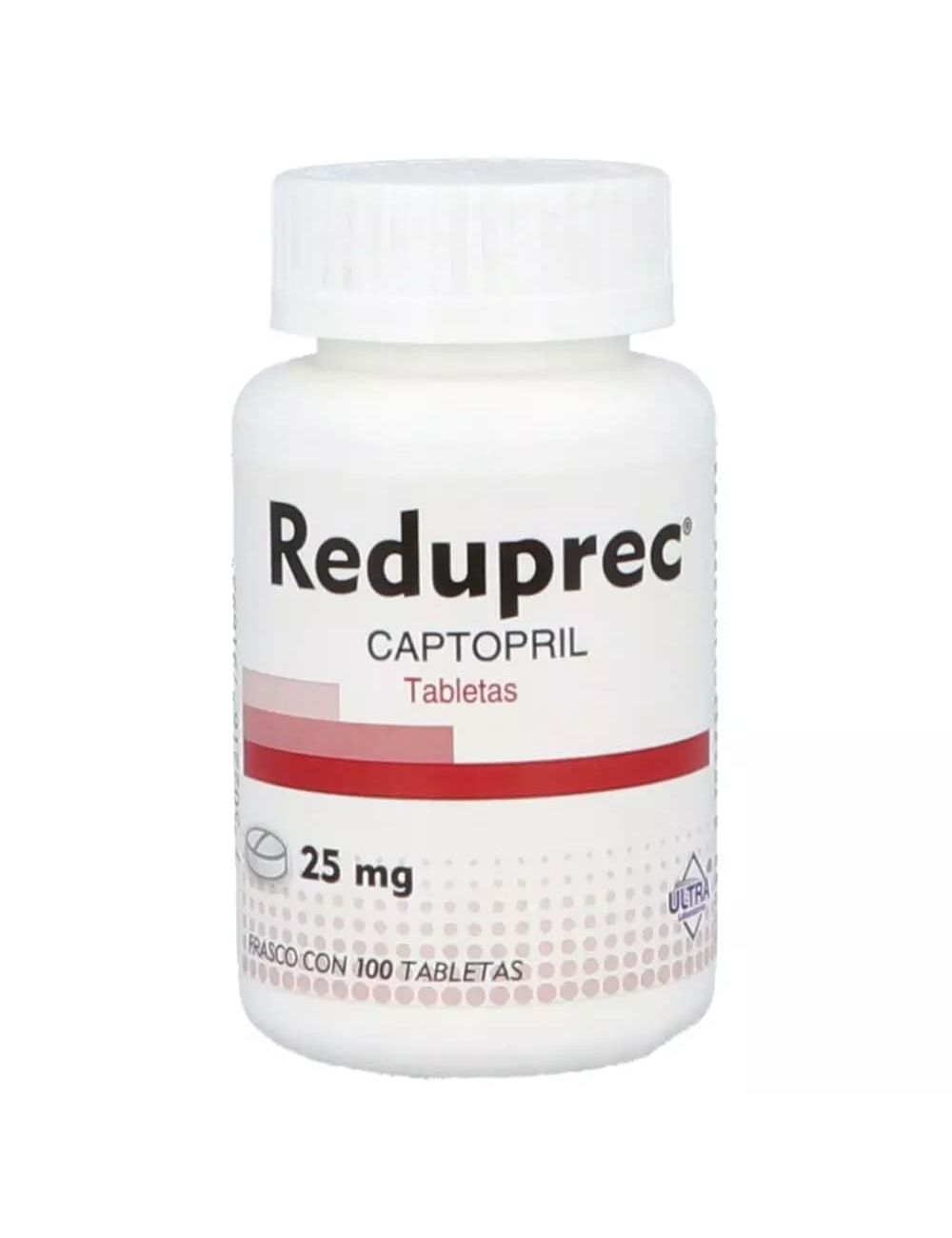 Reduprec 25 mg Frasco con 100 Tabletas