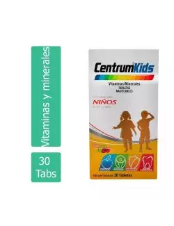 Centrum Kids 30 Tabletas Masticables