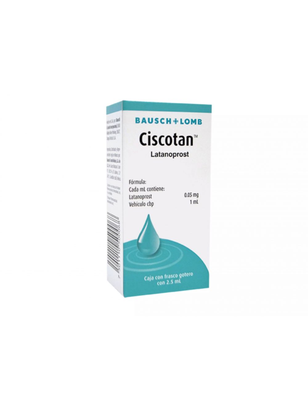 Ciscotan 0.05 mg Caja Con 1 Frasco Con 2.5 mL RX3