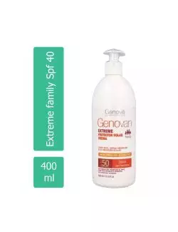 Genovan Extreme Protector Solar SPF 50 - Botella 400 mL | Filtros Solares Físicos y Químicos | Genové