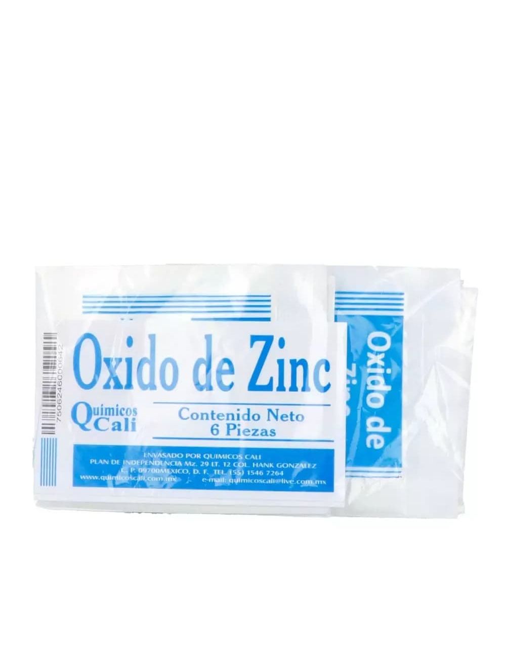 Precio Oxido de zinc 10 g polvo con 6 sobres