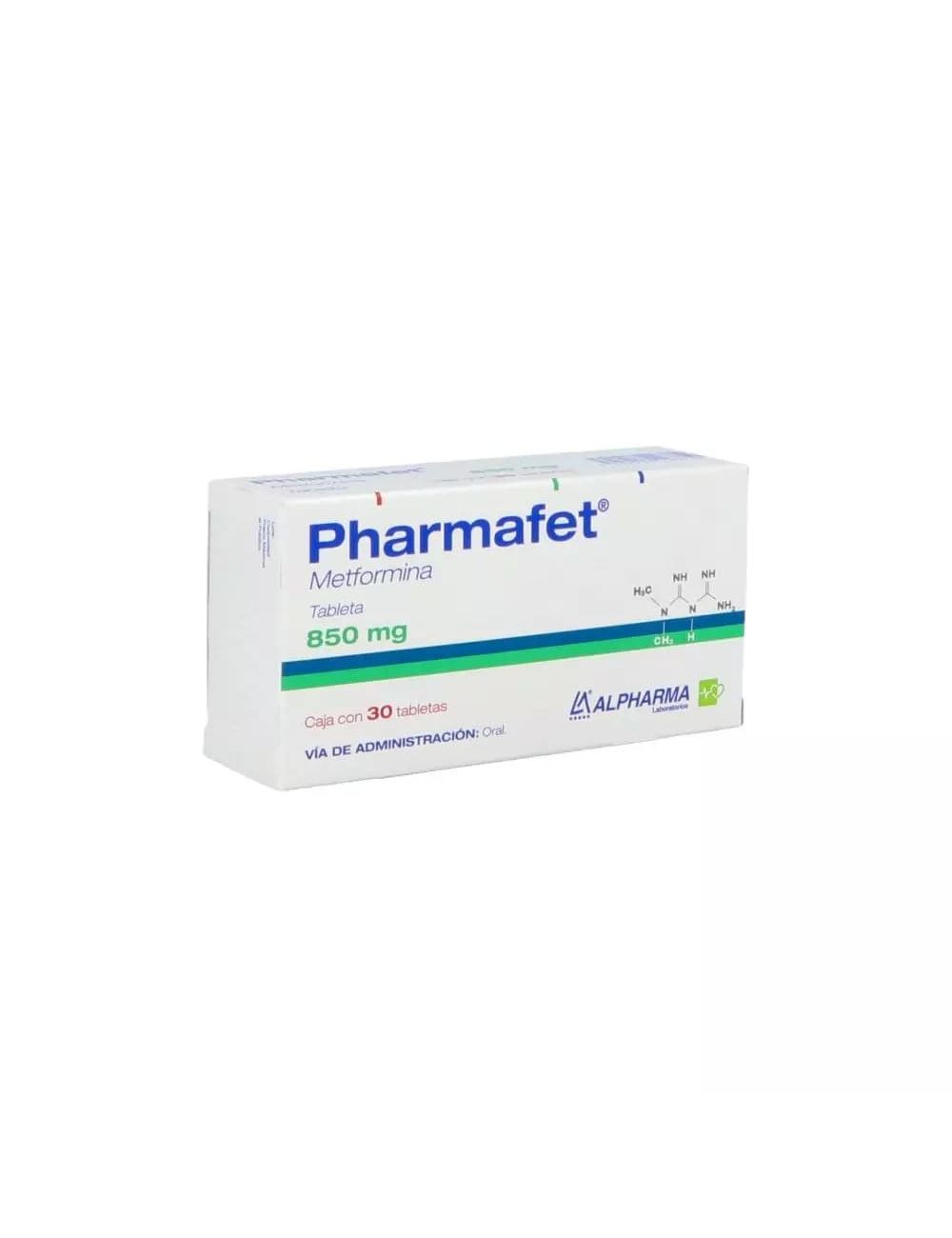 Pharmafet 850 mg Caja Con 30 Tabletas