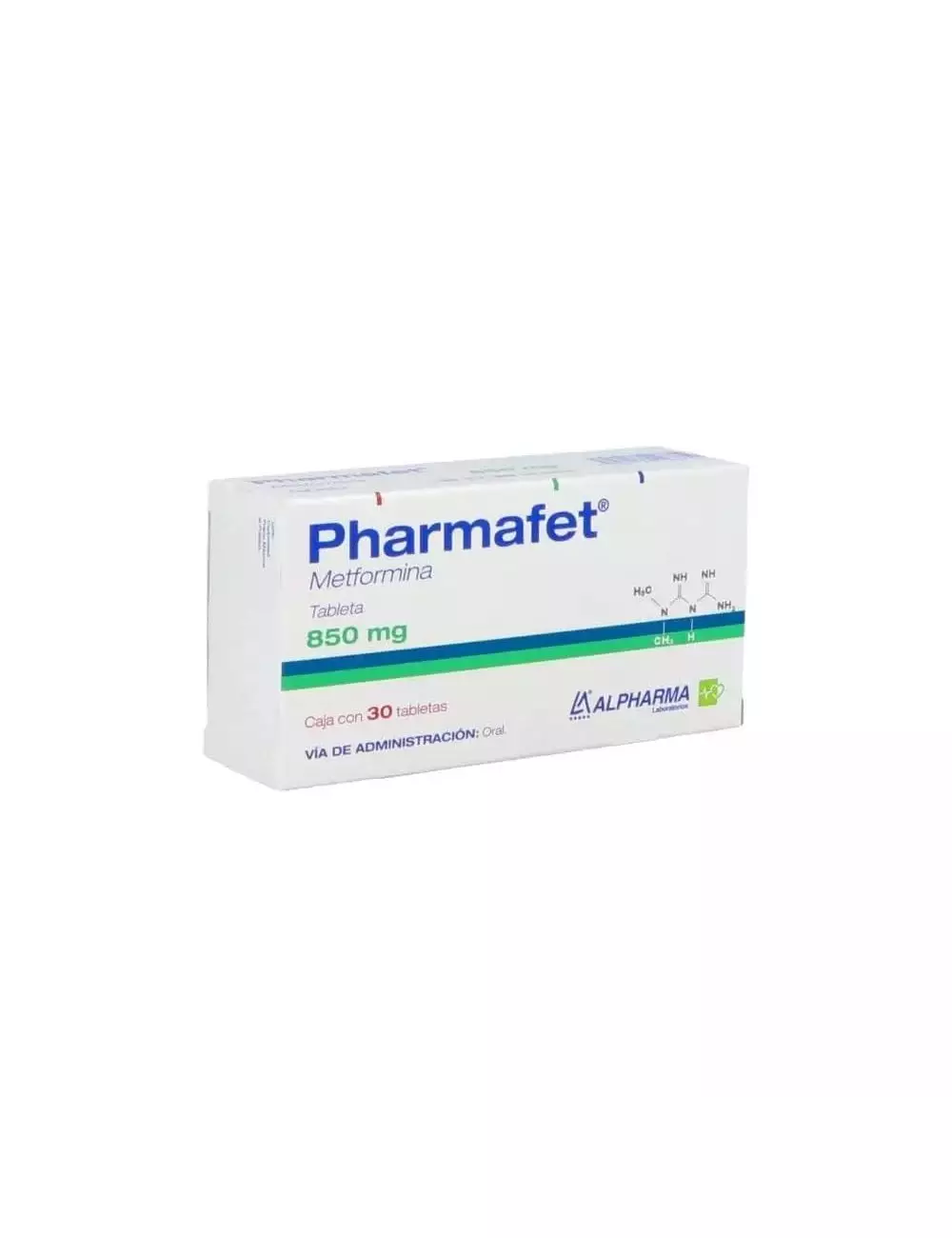 Pharmafet 850 mg Caja Con 30 Tabletas