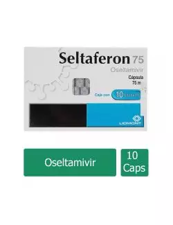 Seltaferon 75 mg Caja Con 10 Cápsulas - RX