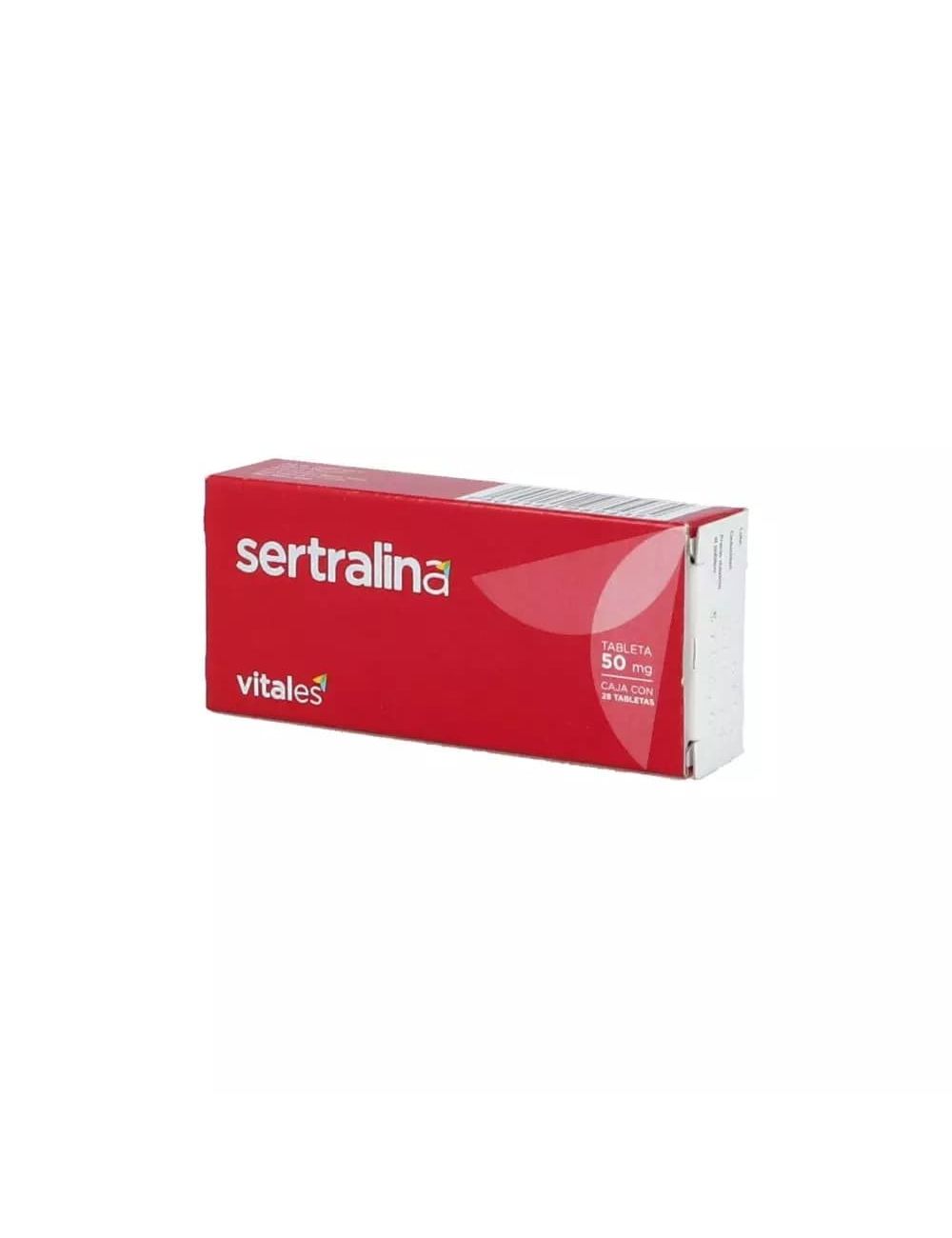 Sertralina 50 mg Caja Con 28 tabletas