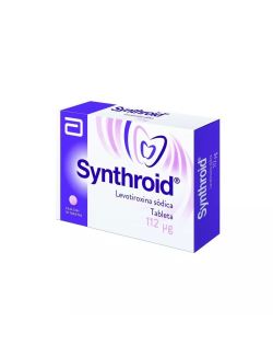 Synthroid 112 mcg Caja Con 30 Tabletas
