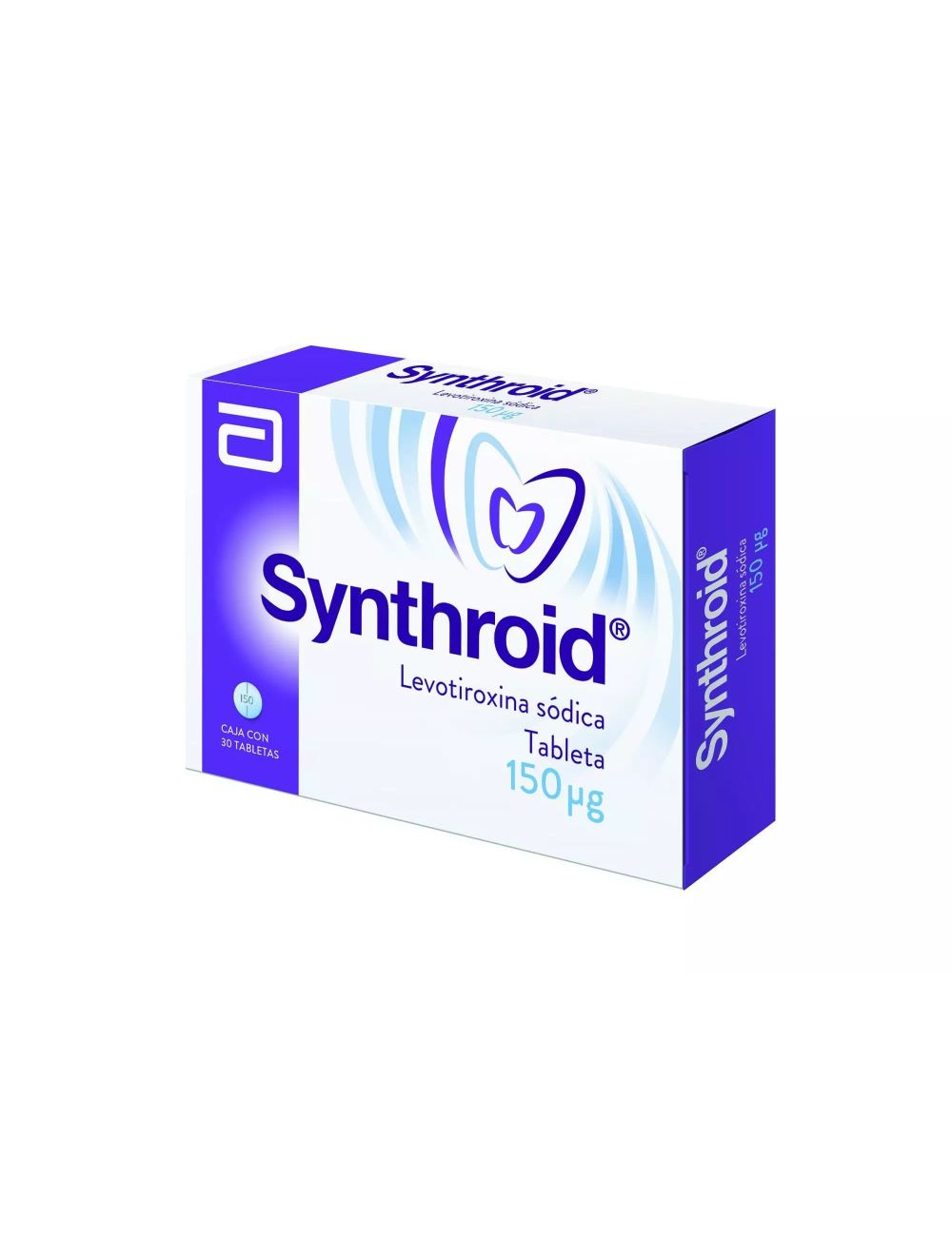 Synthroid 150 mcg Caja Con 30 Tabletas