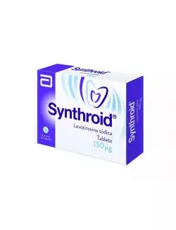 Synthroid 150 mcg Caja Con 30 Tabletas