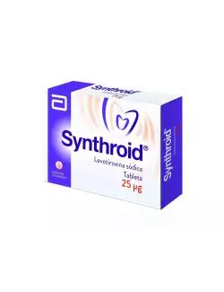 Synthroid 25 Mcg Caja Con 30 Tabletas