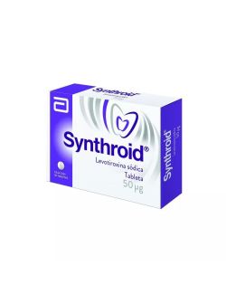 Synthroid 50 Mcg Caja Con 30 Tabletas
