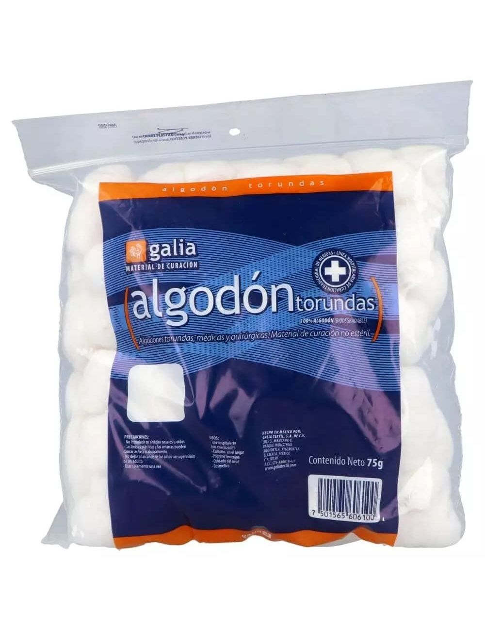 Algodón Galia Torundas 75 g