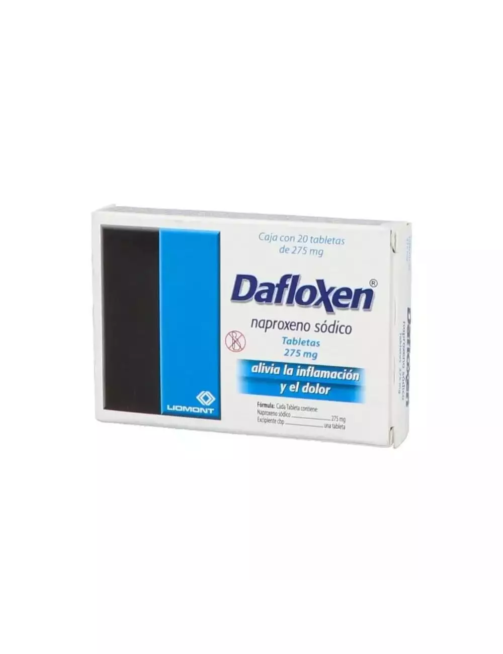 Dafloxen 275 mg Caja Con 20 cápsulas