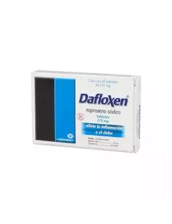 Dafloxen 275 mg Caja Con 20 cápsulas