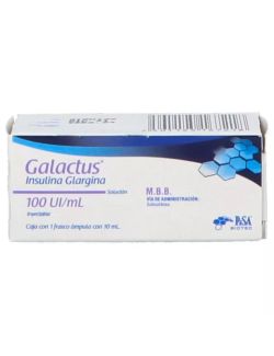 Galactus 100 UI/mL Caja Con 1 Frasco Ámpula 10 mL - RX3