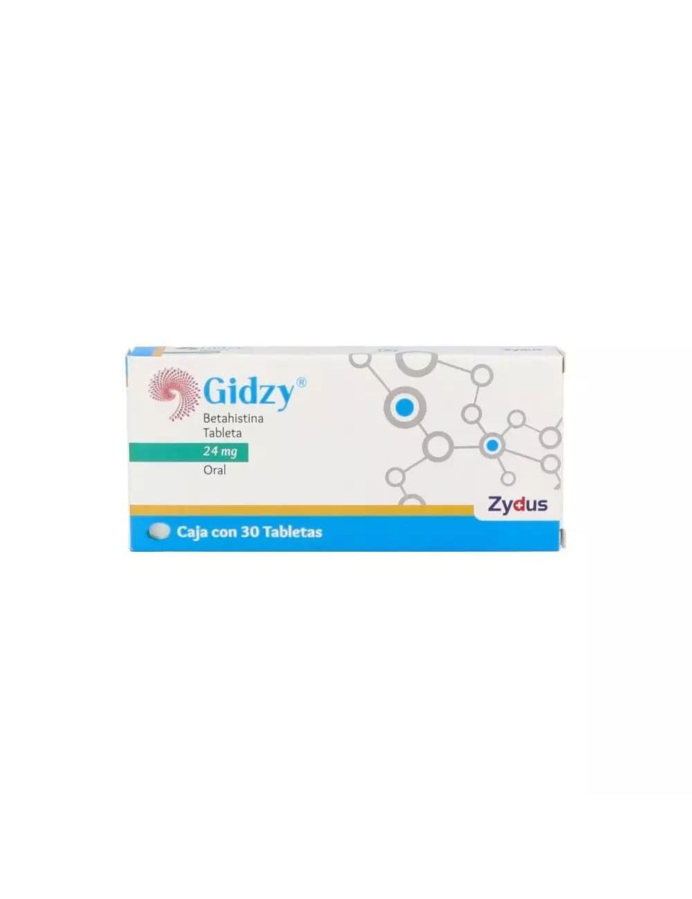 Gidzy 24 mg Caja Con 30 Tabletas