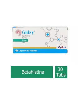 Gidzy 24 mg Caja Con 30 Tabletas
