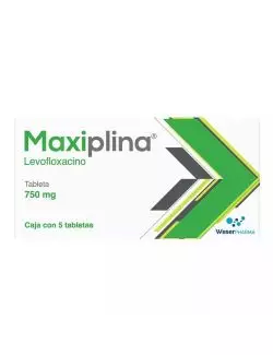 Maxiplina 750 mg Caja Con 5 Tabletas RX2