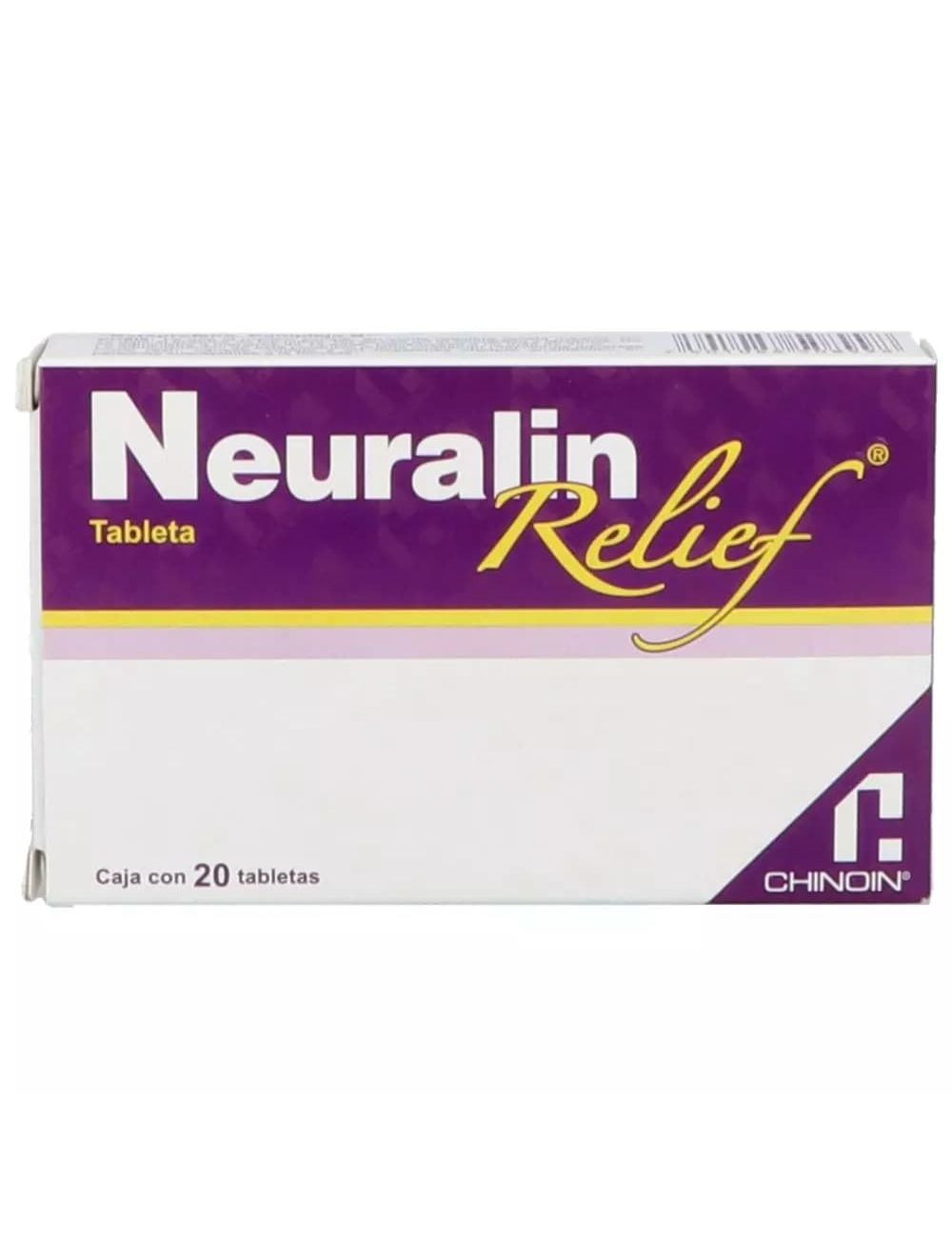Neuralin Relief Caja Con 20 Tabletas