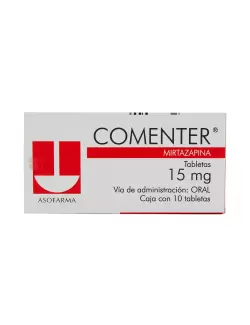 Comenter 15 mg Caja Con 10 Tabletas