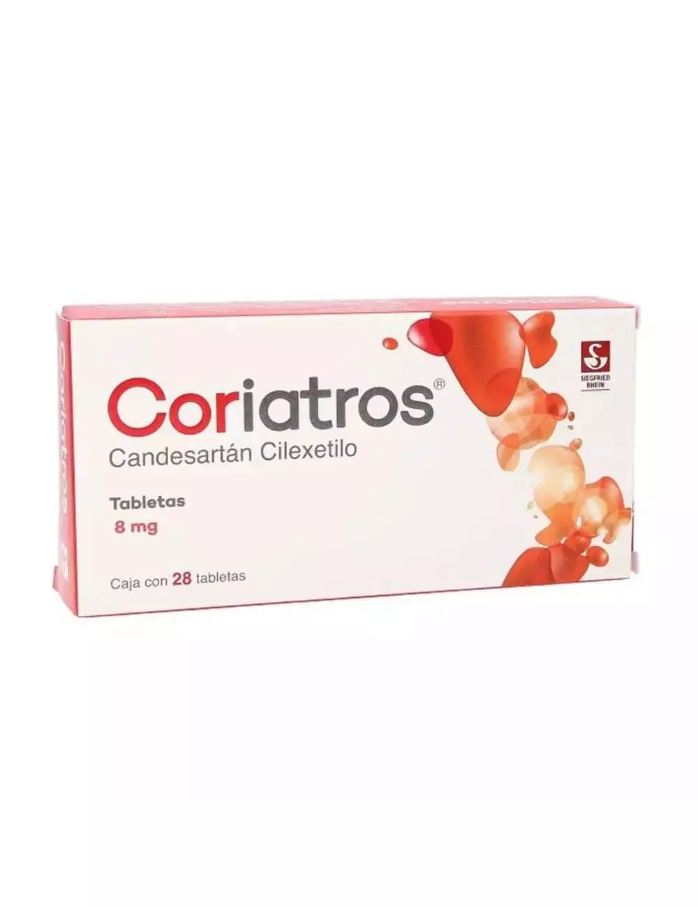 Coriatros 8 mg Caja Con 28 Tabletas